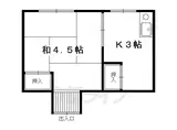 叡山電鉄叡山本線 元田中駅 徒歩3分 2階建 築40年