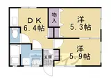 京都市営烏丸線 松ケ崎駅(京都) 徒歩9分 2階建 築51年