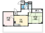 近鉄南大阪線 恵我ノ荘駅 徒歩1分 3階建 築47年