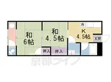 JR奈良線 木津駅(京都) 徒歩6分 2階建 築42年