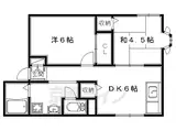 京阪交野線 星ケ丘駅(大阪) 徒歩10分 2階建 築30年