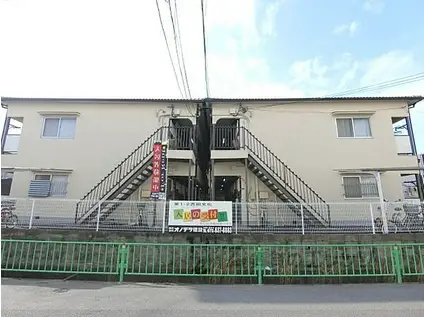 第1吉田文化(2K/2階)の外観写真