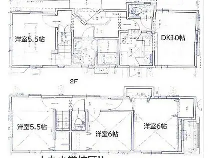 山陽電鉄本線 人丸前駅 徒歩15分 2階建 築21年(4DK)の間取り写真