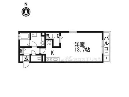 NOFU MAISON(ワンルーム/2階)の間取り写真