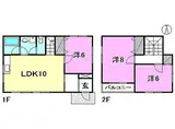 伊予鉄道横河原線 愛大医学部南口駅 徒歩11分 2階建 築23年