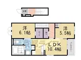 JR東海道・山陽本線 西大路駅 徒歩15分 2階建 新築