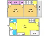 神戸市海岸線 苅藻駅 徒歩11分 2階建 築60年