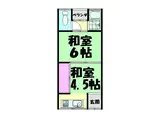 JR阪和線 上野芝駅 徒歩4分 2階建 築60年