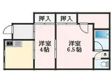 JR阪和線 信太山駅 徒歩8分 2階建 築53年