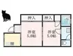 JR阪和線 信太山駅 徒歩8分  築55年(2K/1階)