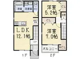 東海交通事業城北線 比良駅(愛知) 徒歩7分 2階建 築7年