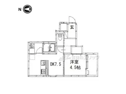 京阪宇治線 観月橋駅 徒歩9分 3階建 新築(1DK/3階)の間取り写真