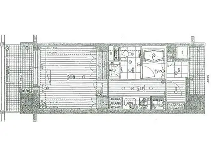 リーガル神戸海岸通(1K/2階)の間取り写真