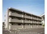 高松琴平電気鉄道長尾線 元山駅(高松) 徒歩18分 3階建 築17年