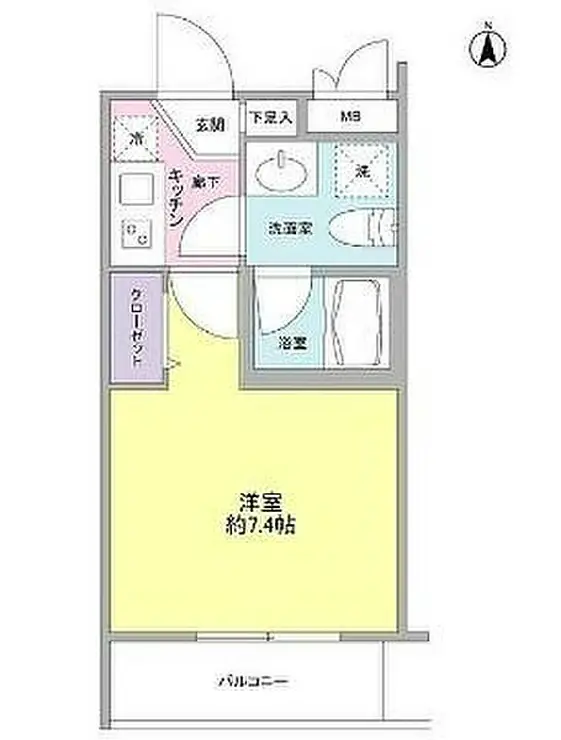 サンフラット 3階階 間取り