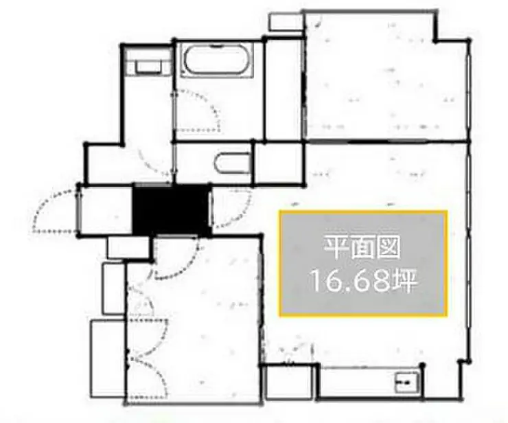 ダイナシティ西新宿 2階階 間取り