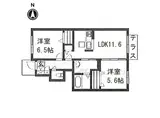 JR関西本線 王寺駅 徒歩29分 2階建 築9年