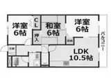 JR東海道・山陽本線 立花駅 徒歩7分 3階建 築30年