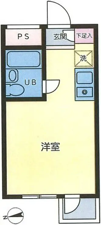 トップ西八王子 1階階 間取り