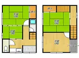 JR片町線(学研都市線) 鴻池新田駅 徒歩15分 2階建 築52年