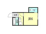 阪急神戸本線 春日野道駅(阪急) 徒歩4分 2階建 築59年