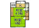 JR東海道・山陽本線 立花駅 徒歩9分 2階建 築59年