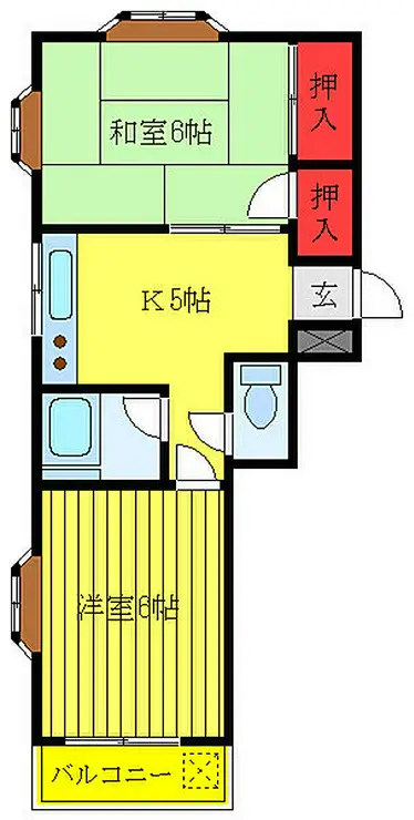 ペガサス 3階階 間取り