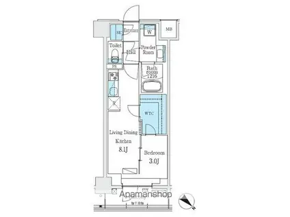 東京都三田線 巣鴨駅 徒歩11分 2階建 築7年(4LDK)の間取り写真