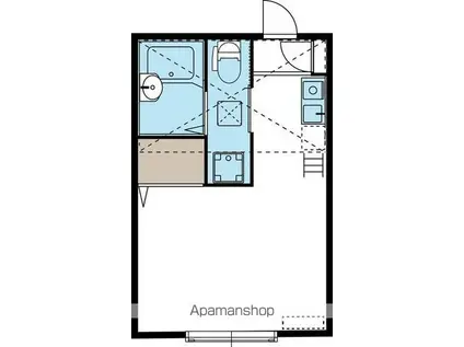 LUXESTAGE御所南(2LDK/4階)の間取り写真
