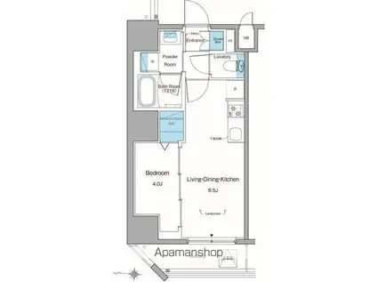 第二鷺沼レジデンス(3LDK/5階)の間取り写真