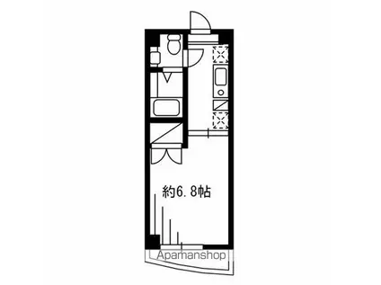 クリスタルグランツ都島本通(1K/5階)の間取り写真