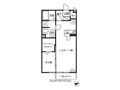 エスリード新栄グランラグジェ(1K/6階)の間取り写真