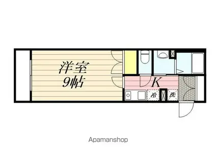 タカラハイツ(2DK/2階)の間取り写真