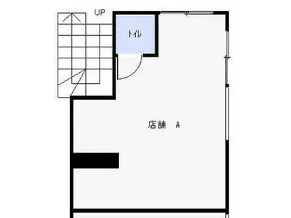 ベルメゾン鴨江(ワンルーム/1階)の間取り写真