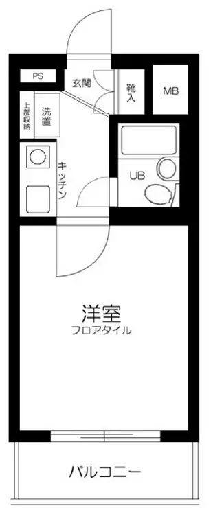 ルーブル南馬込 2階階 間取り