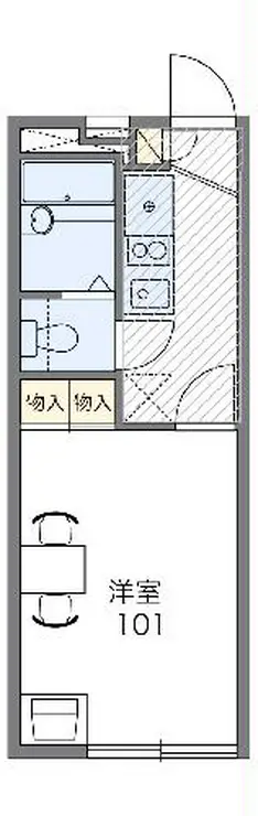 レオパレスすおう 2階階 間取り