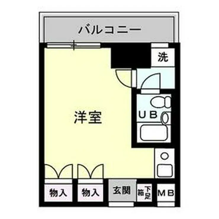 マートルコート中目黒第2 10階階 間取り