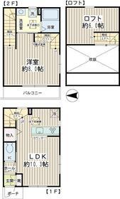 Ｔ−ＴＥＲＲＡＣＥ(1LDK)の間取り写真