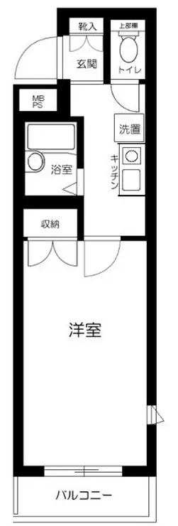 アヴァンティ哲学堂公園 2階階 間取り