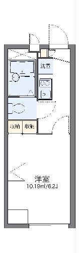 レオパレスさくら(1K/2階)の間取り写真
