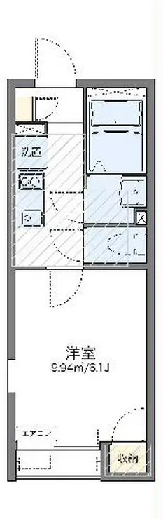 レオネクストトレジャー夏山 1階階 間取り