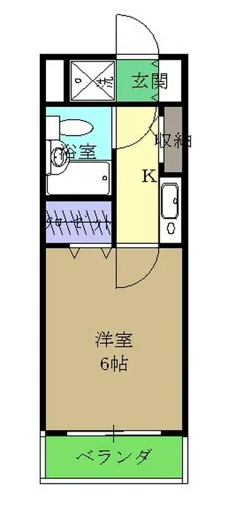 リシャール橋本 3階階 間取り