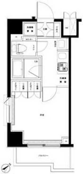 ルーブル横濱反町 2階階 間取り