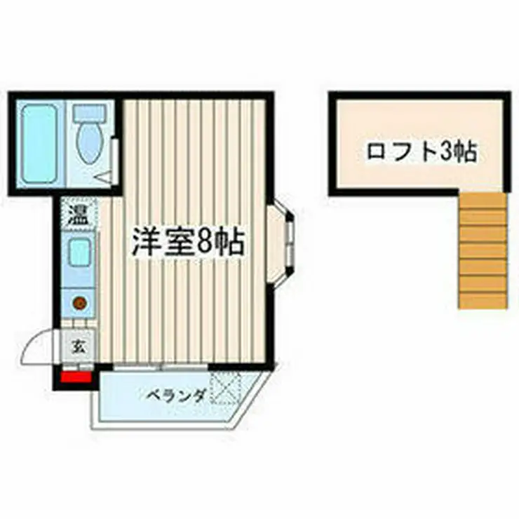 ネオハイツ 1階階 間取り