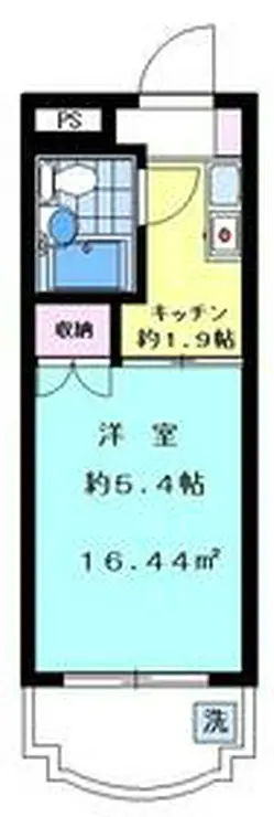 ステーションプラザ川崎 2階階 間取り
