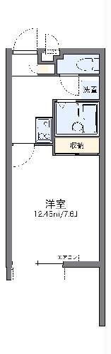 レオパレス石田Ⅱ(1K/1階)の間取り写真