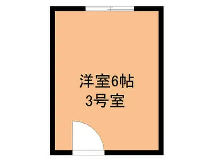 一宮YARD(ワンルーム/3階)の間取り写真