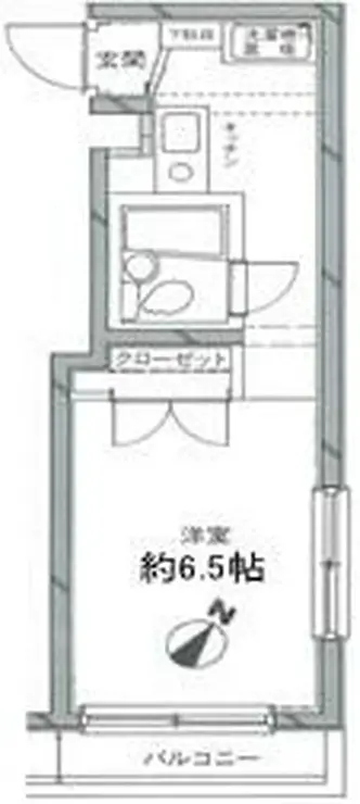 日神パレステージ代田橋 3階階 間取り