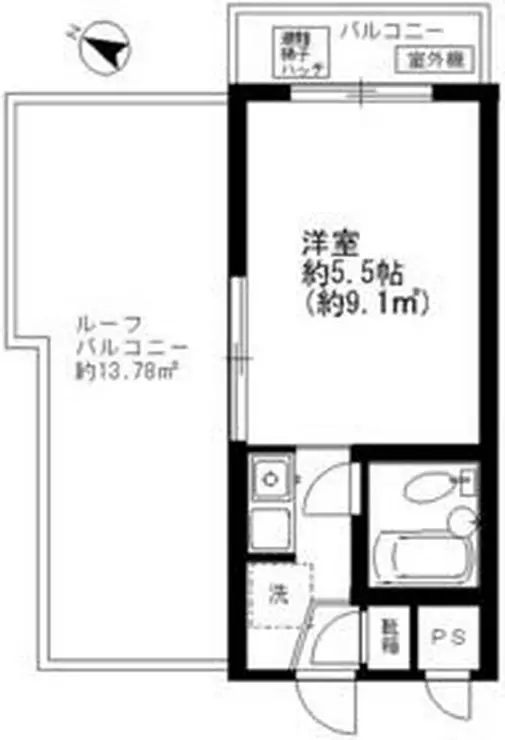 ロワール駒沢 4階階 間取り