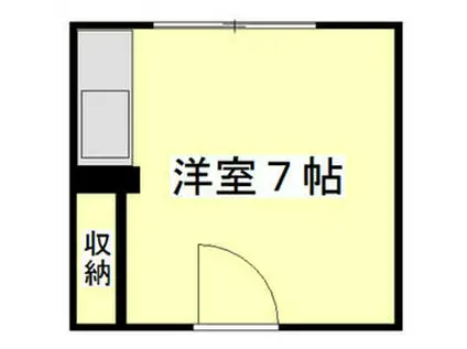 ステューディオ桜台(ワンルーム/3階)の間取り写真